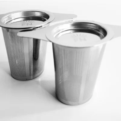 Set of 2 Stainless Steel Tea Strainer