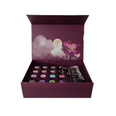 16 Tea Blends and Glass Pot Kit